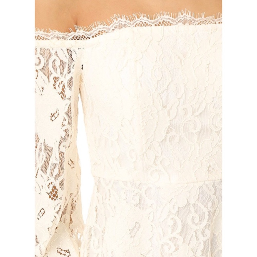 ✨HP✨ BB Dakota Formal Lace Off Shoulder Dress NWT - Picture 7 of 8